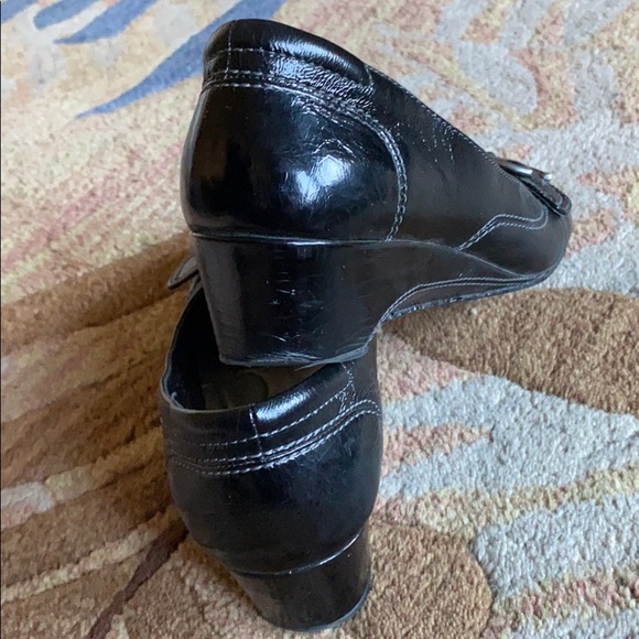 Josef Seibel women’s leather slip on wedge size 38 - Picture 7 of 8